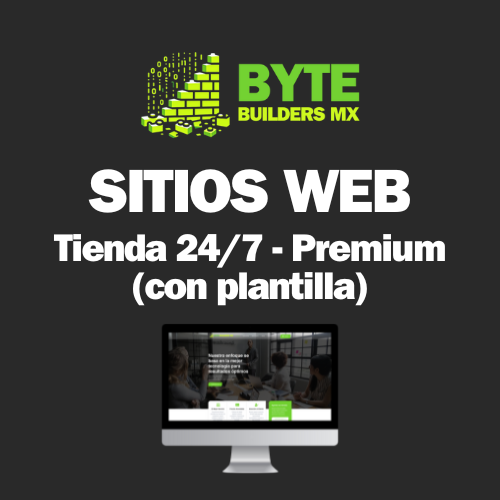 Sitio Web – Tienda 24/7 Premium con plantilla